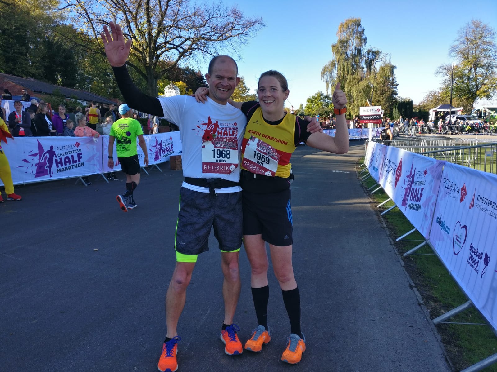 Andy and Kim are preparing to run the London Marathon for the Animal Care Trust