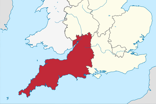 South West of England and Wales