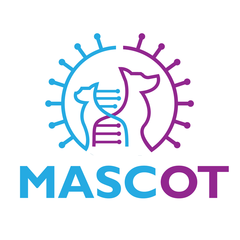Mapping Animal Susceptibility to Coronavirus: Outcomes and Transcriptomics (MASCOT) logo