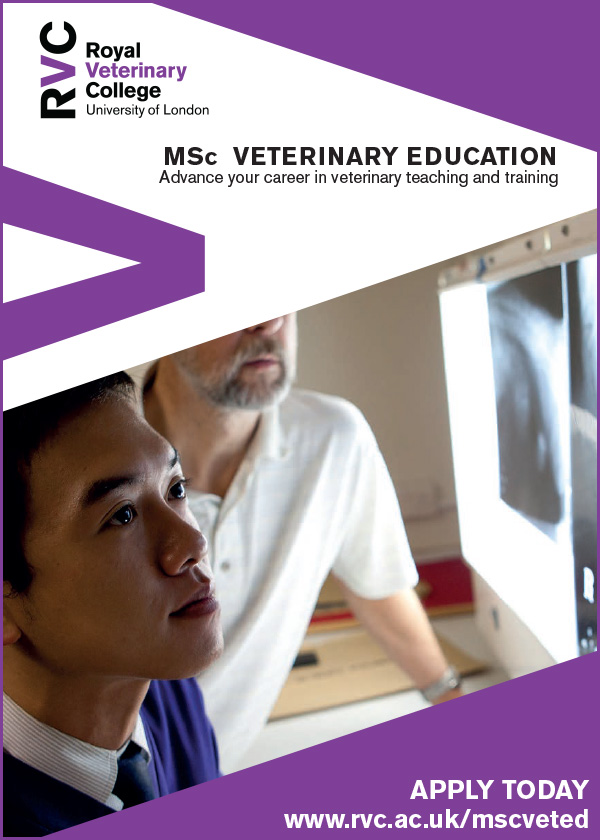 MSc in Veterinary Education front cover