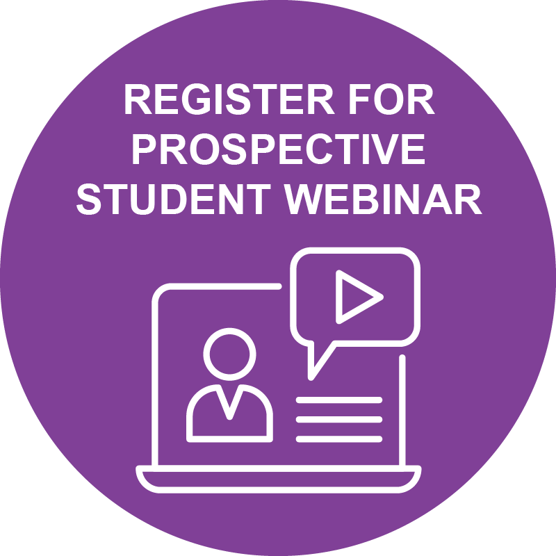 Register for Prospective Student Webinar